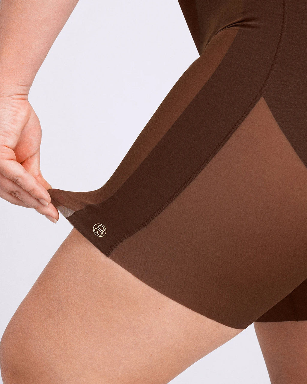 Bare Essentials™ Cream Touch™ Open Bust Smoothing Bodysuit